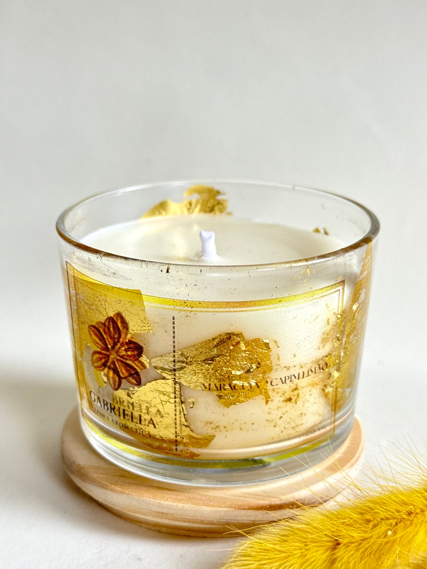 Vela aromática - Maracujá & Capim Limão
