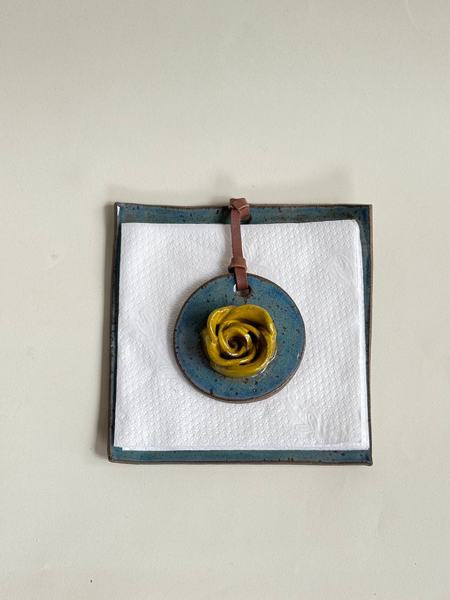 Porta guardanapos flor P