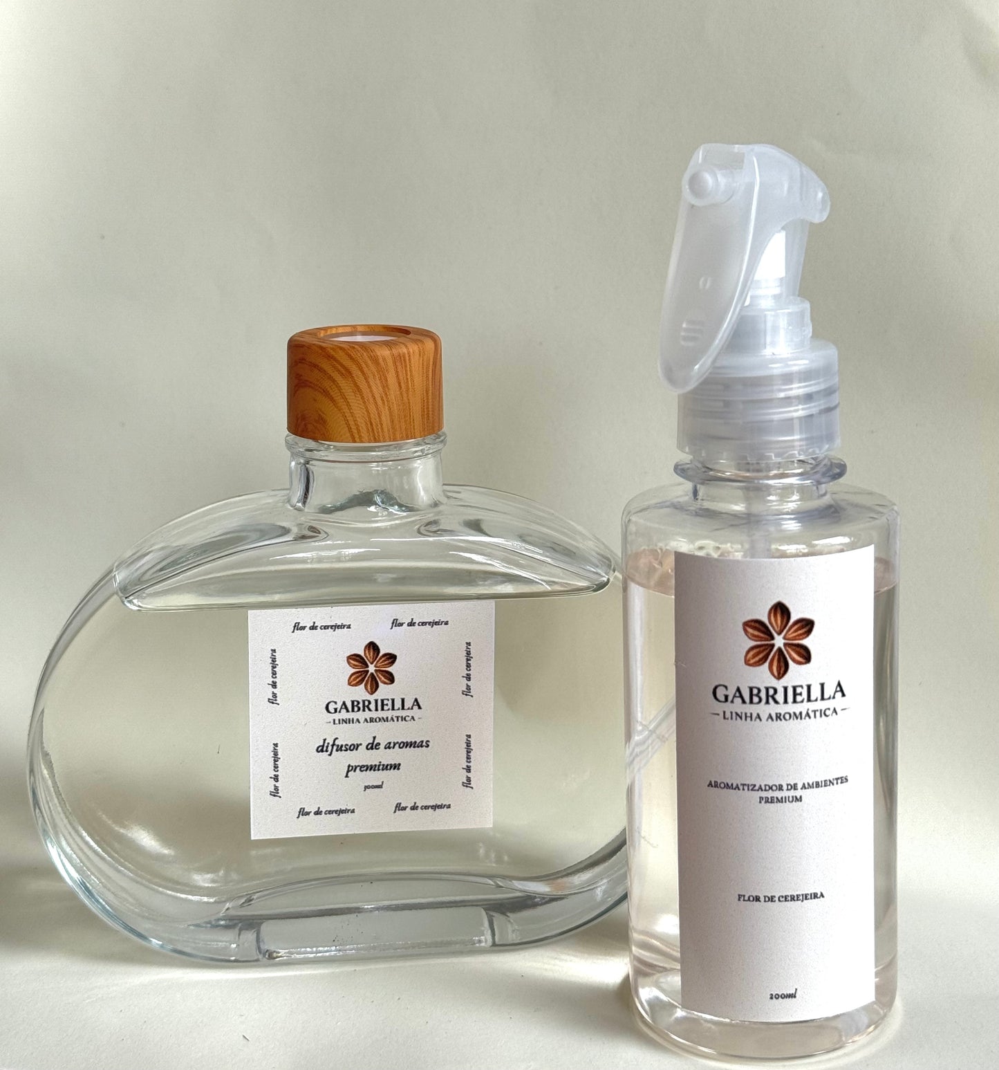Kit Difusor & Home Spray Premium – Flor de Cerejeira