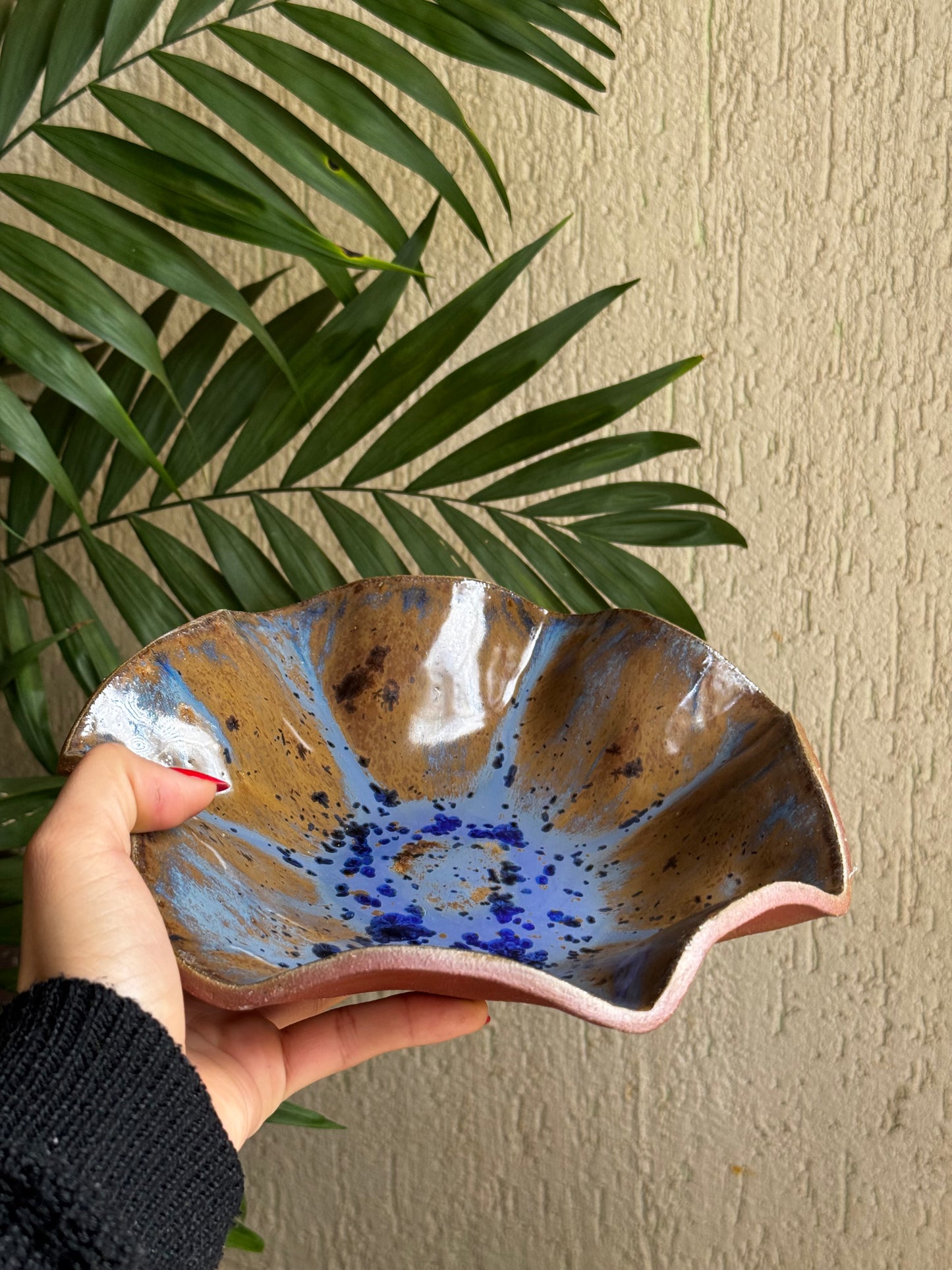 Centro de mesa orgânico - marrom