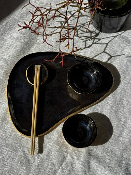 Kit de sushi - Diamante negro