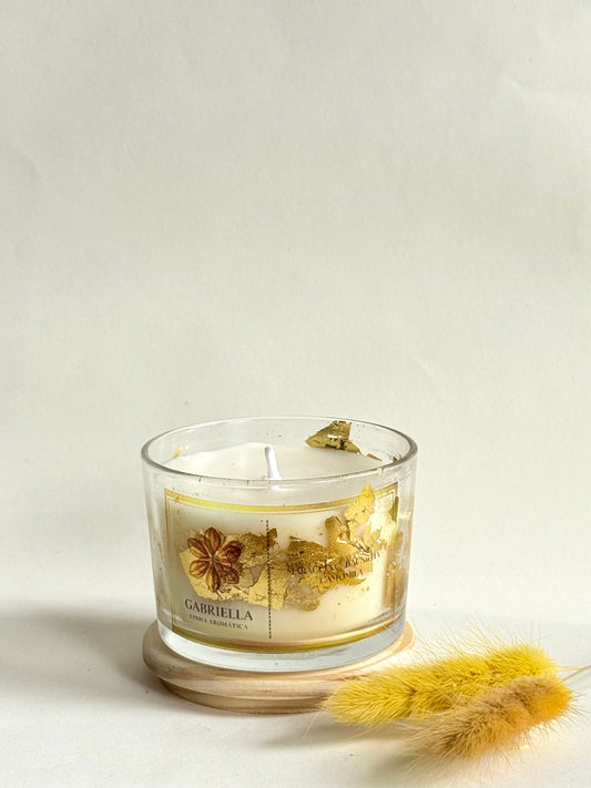 Vela aromática - Maracujá com Baunilha & Camomila