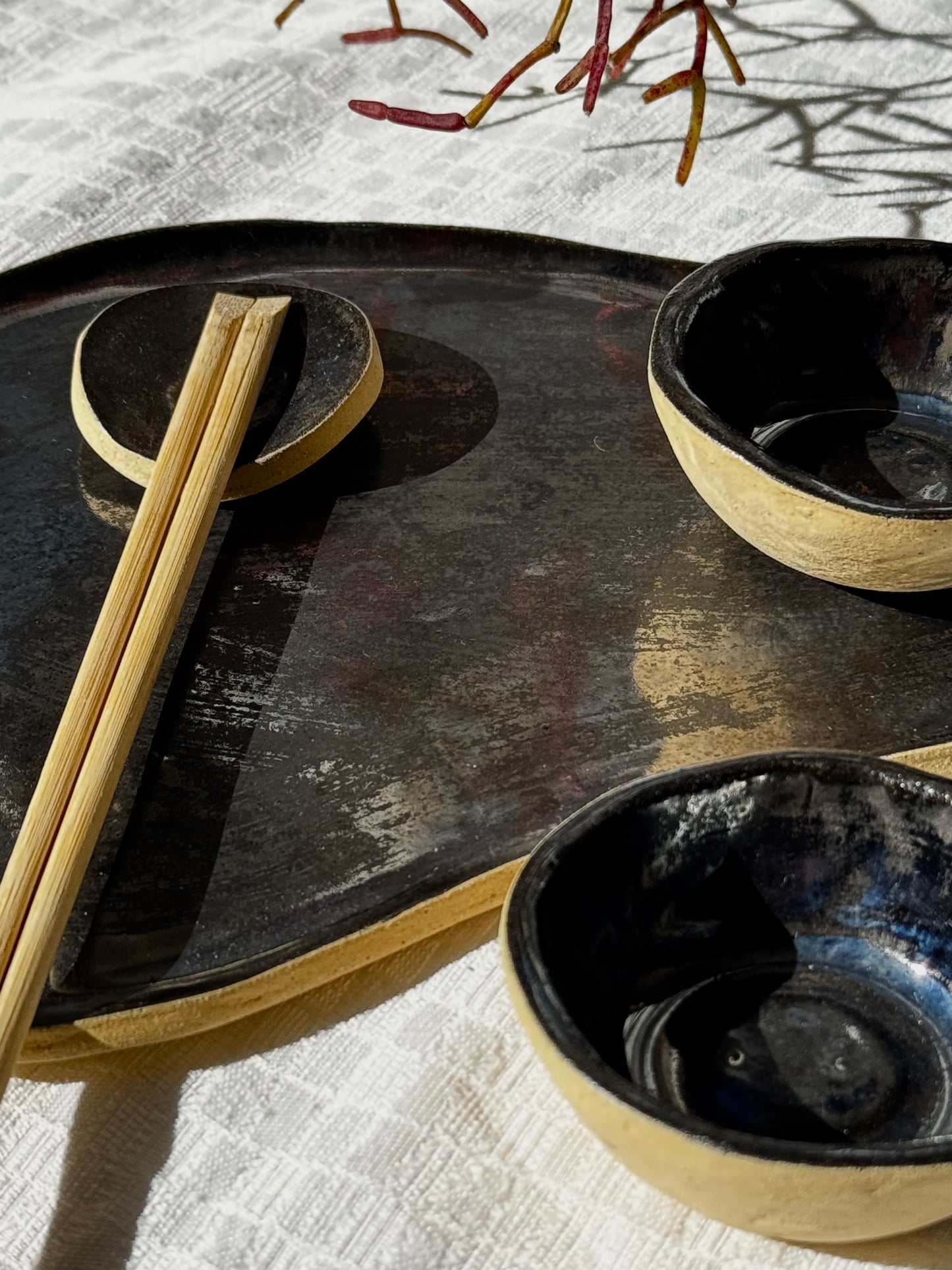 Kit de sushi - Diamante negro