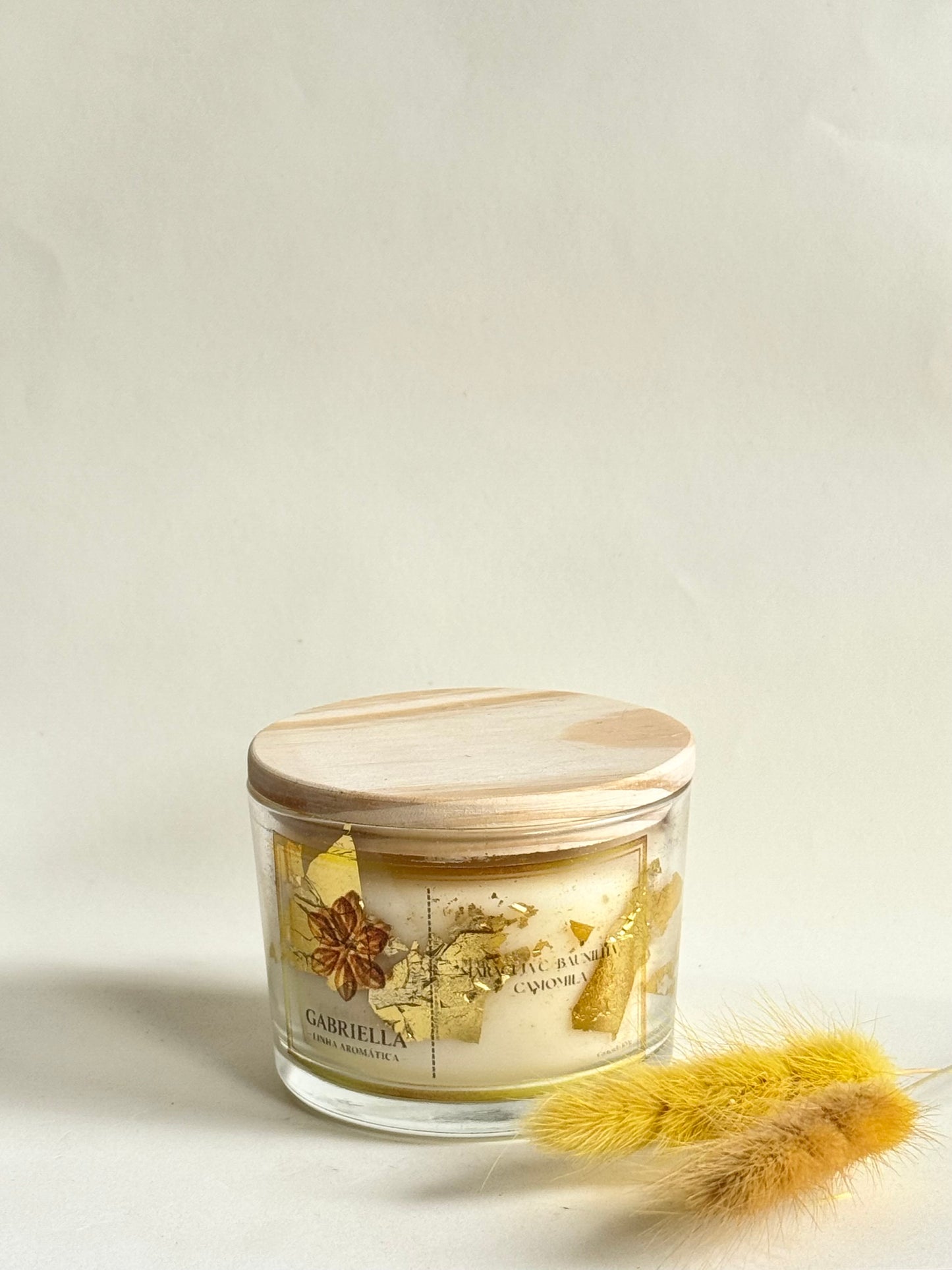 Vela aromática - Maracujá com Baunilha & Camomila