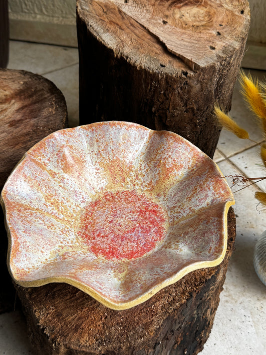 Centro de mesa orgânico - rosa