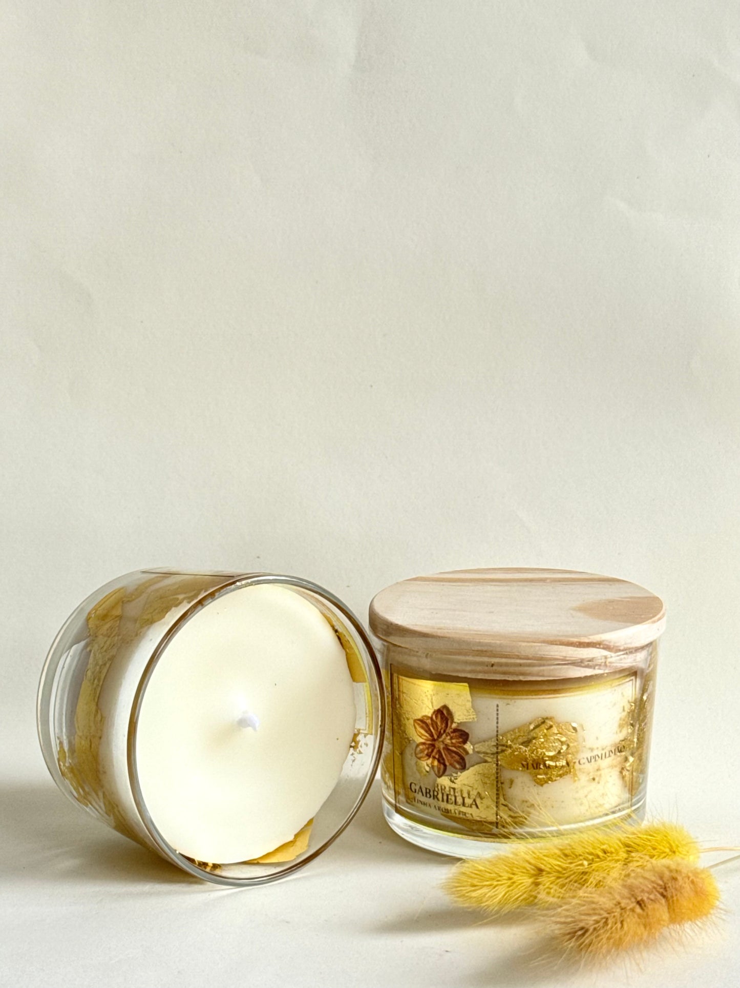 Vela aromática - Maracujá & Capim Limão