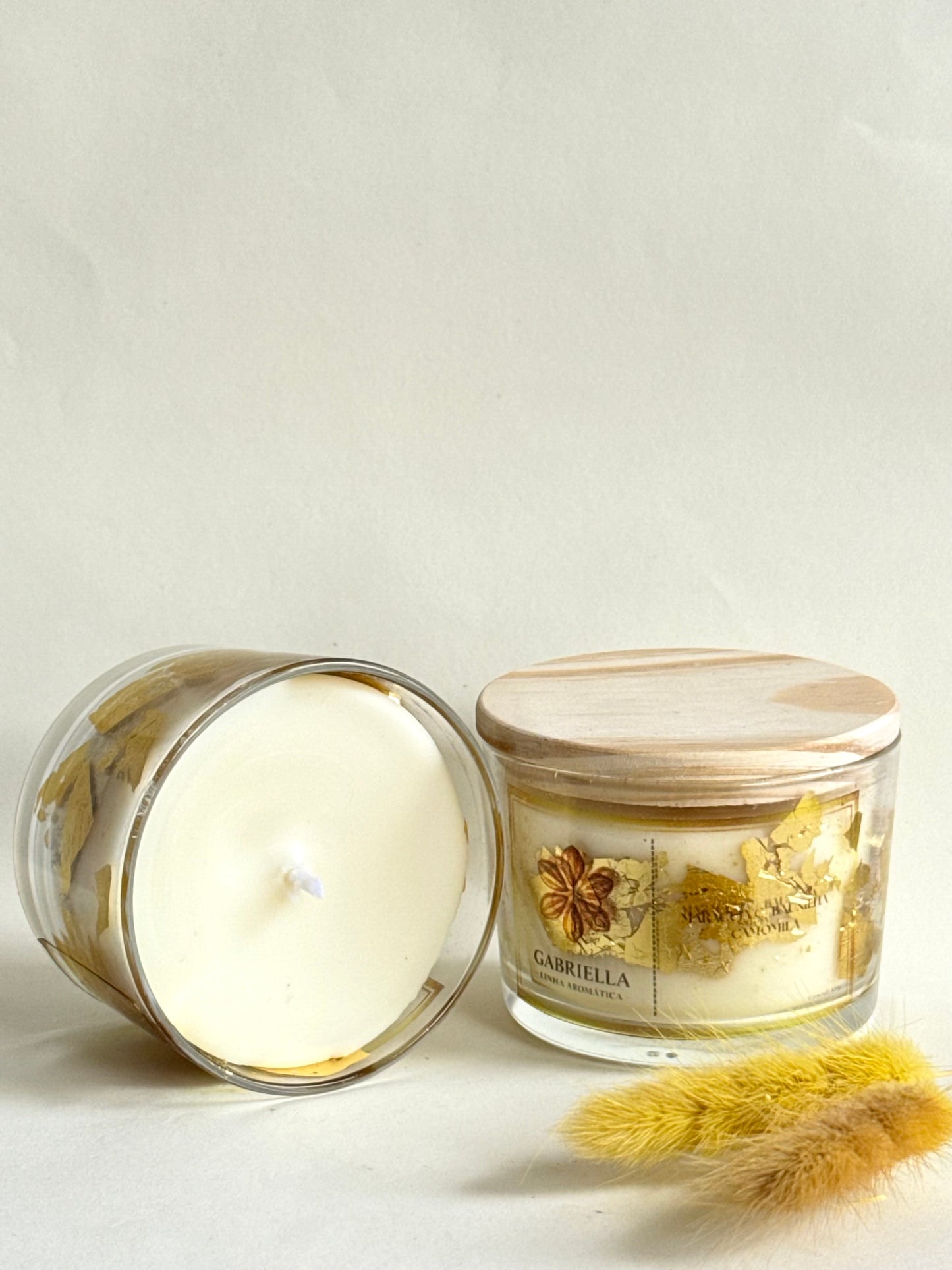 Vela aromática - Maracujá com Baunilha & Camomila