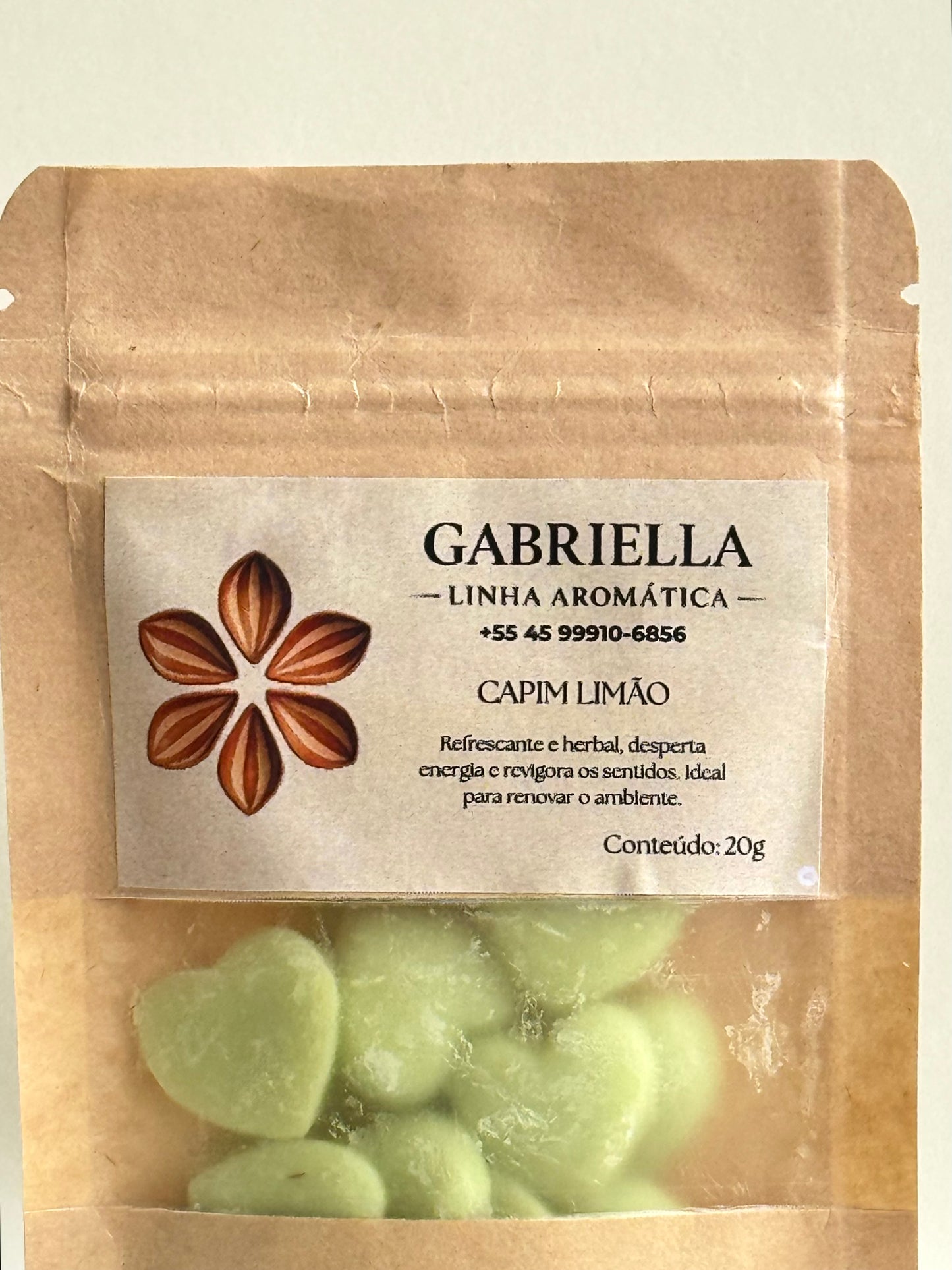 Wax Melts Capim Limão