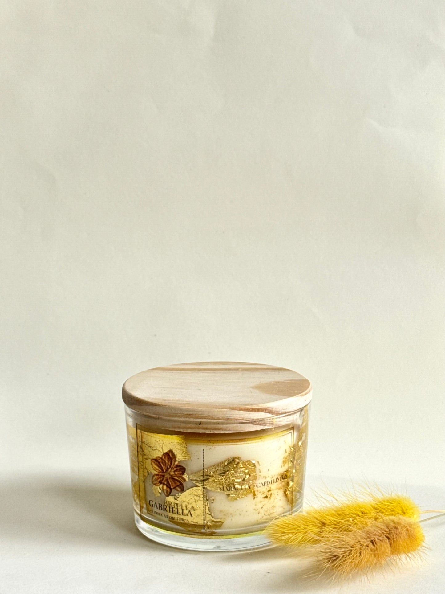 Vela aromática - Maracujá & Capim Limão