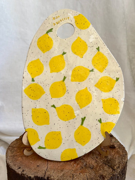 Tábua limão siciliano - modelo oval G