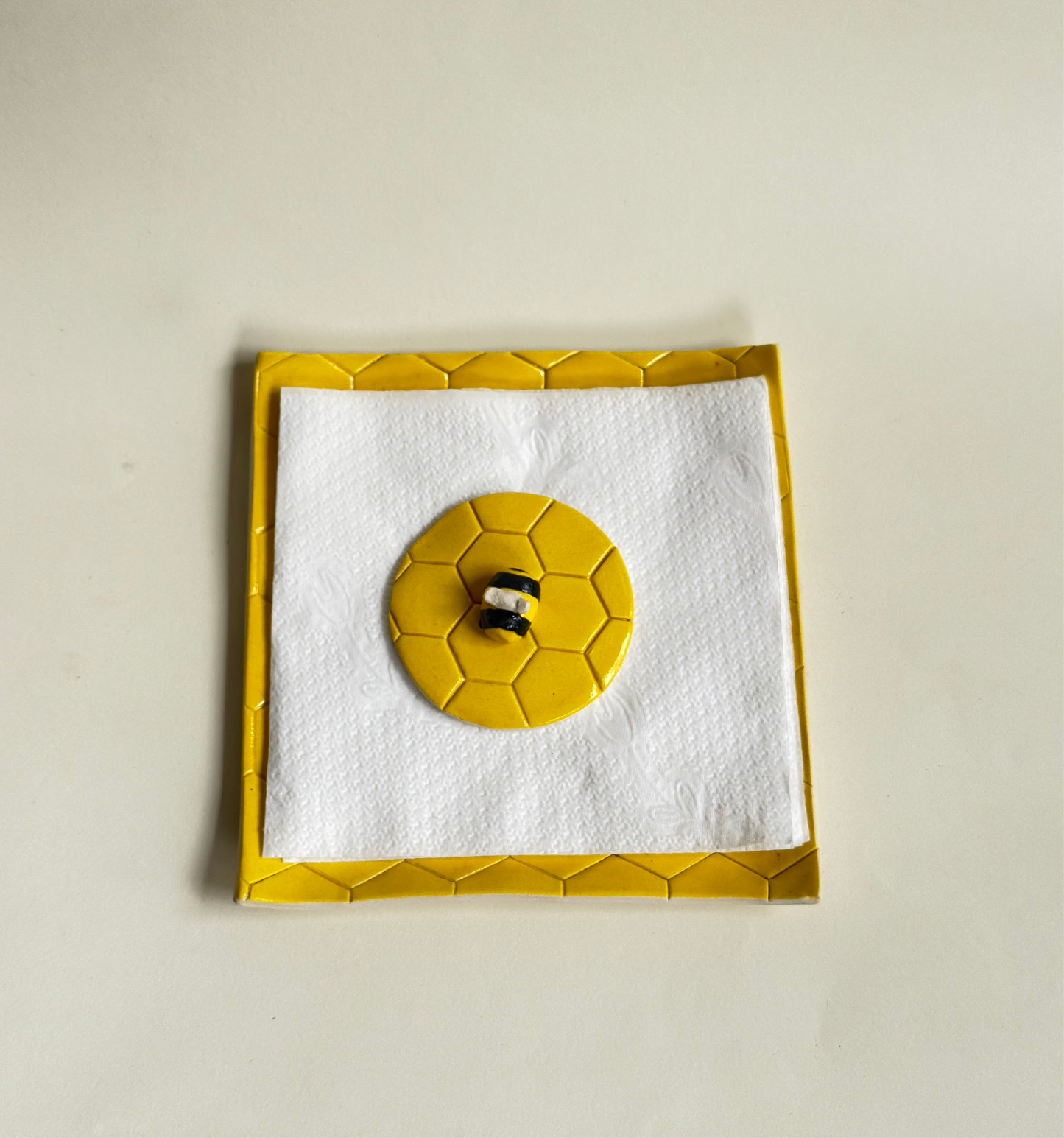 Porta guardanapos Bee P