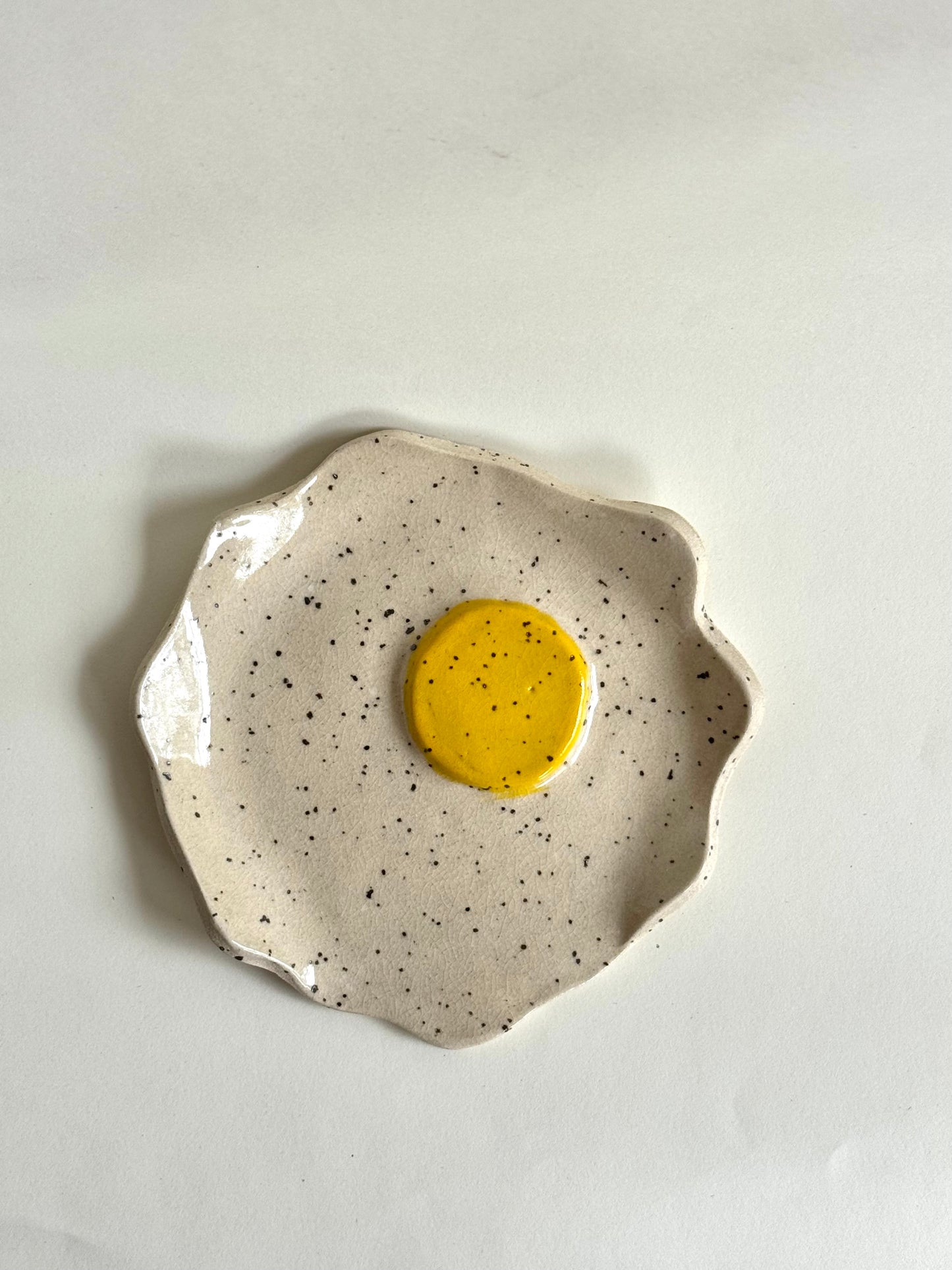 Descanso de colher - ovo