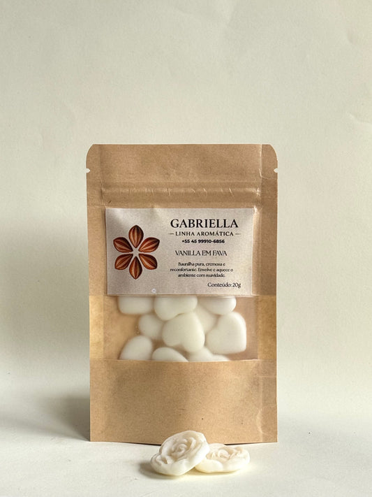 Wax Melts Vanilla em Fava