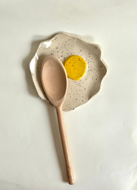 Descanso de colher - ovo