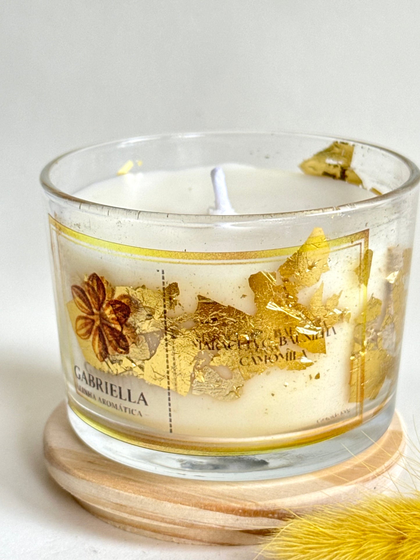 Vela aromática - Maracujá com Baunilha & Camomila