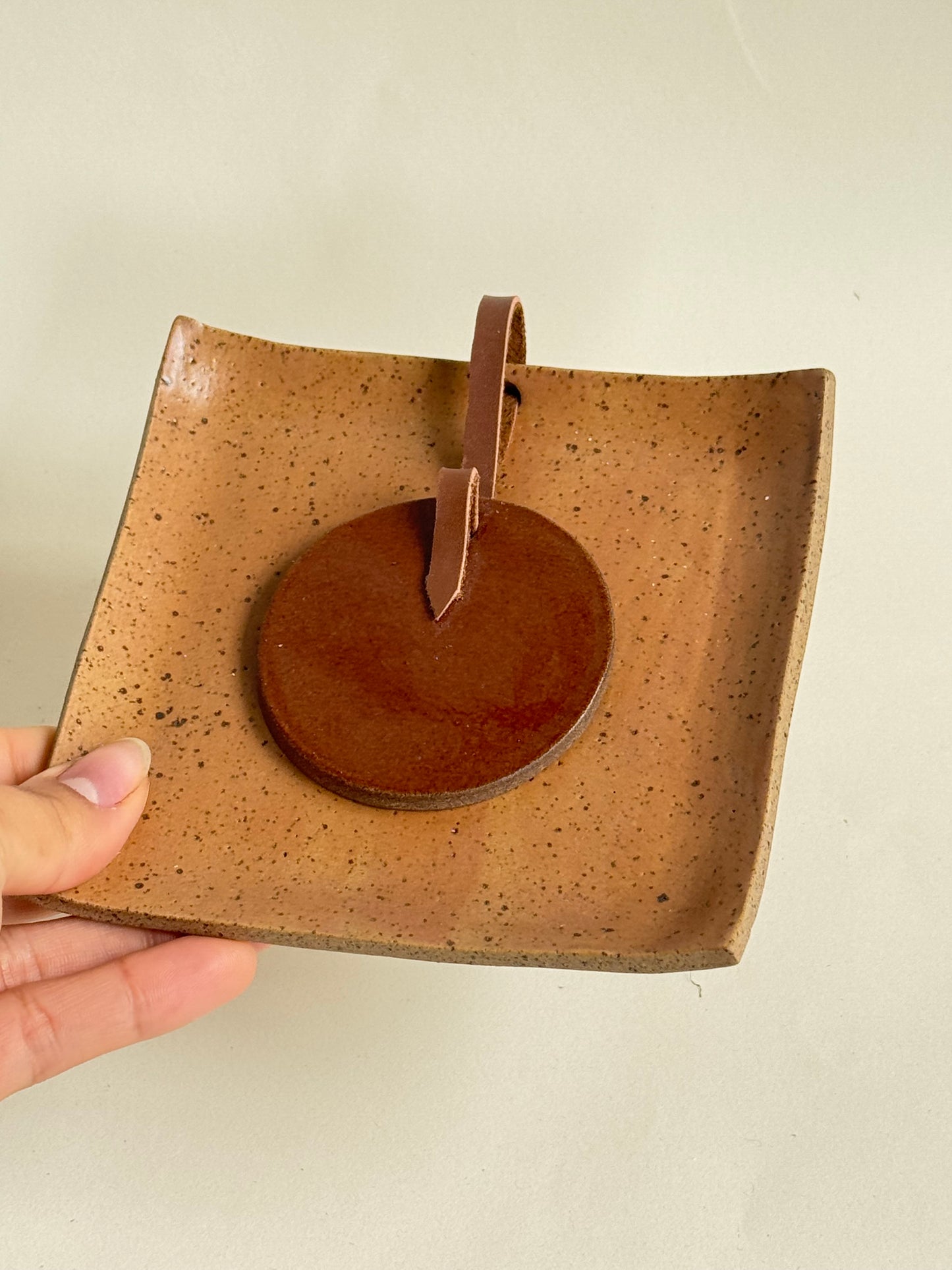 Porta guardanapos Caramelo P