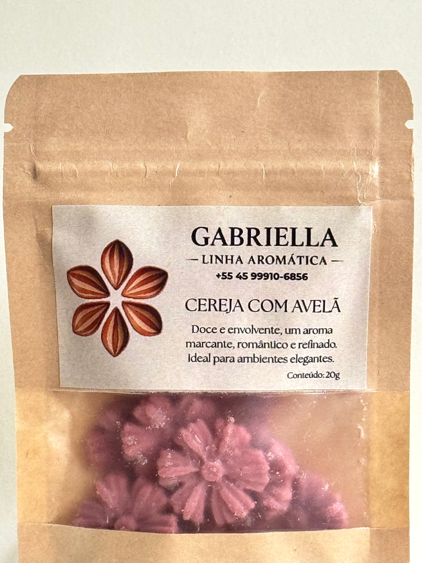 Wax Melts Cereja com Avelã