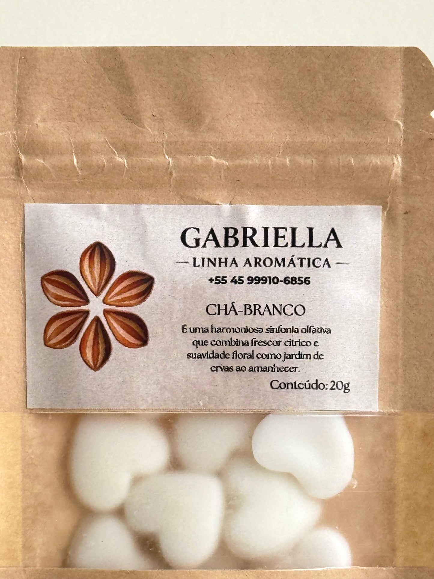 Wax Melts Chá Branco