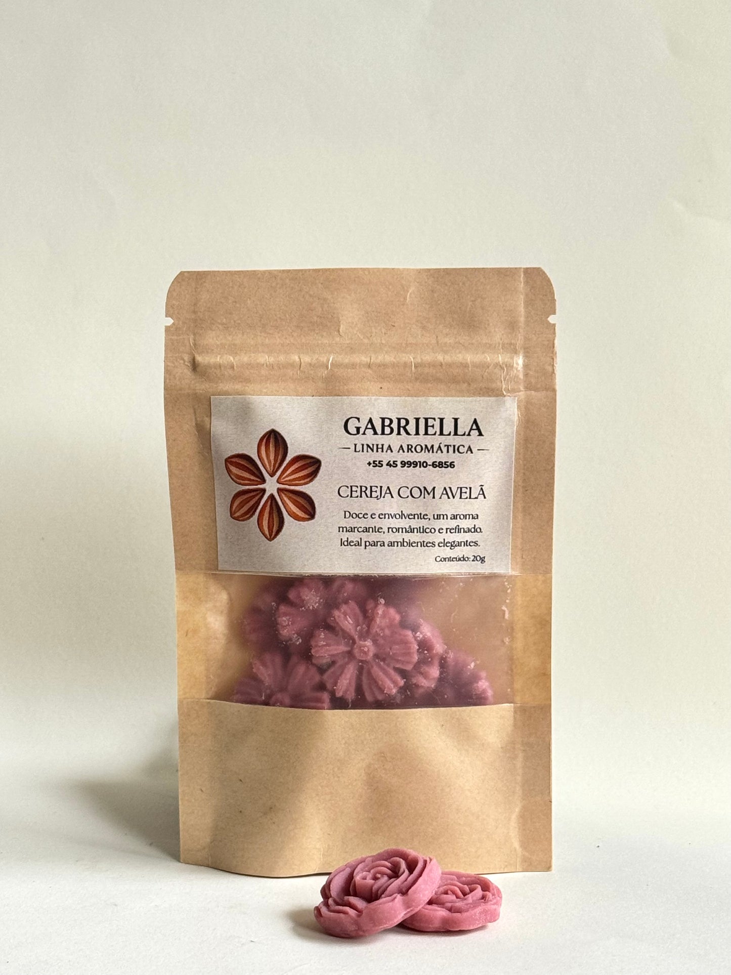 Wax Melts Cereja com Avelã