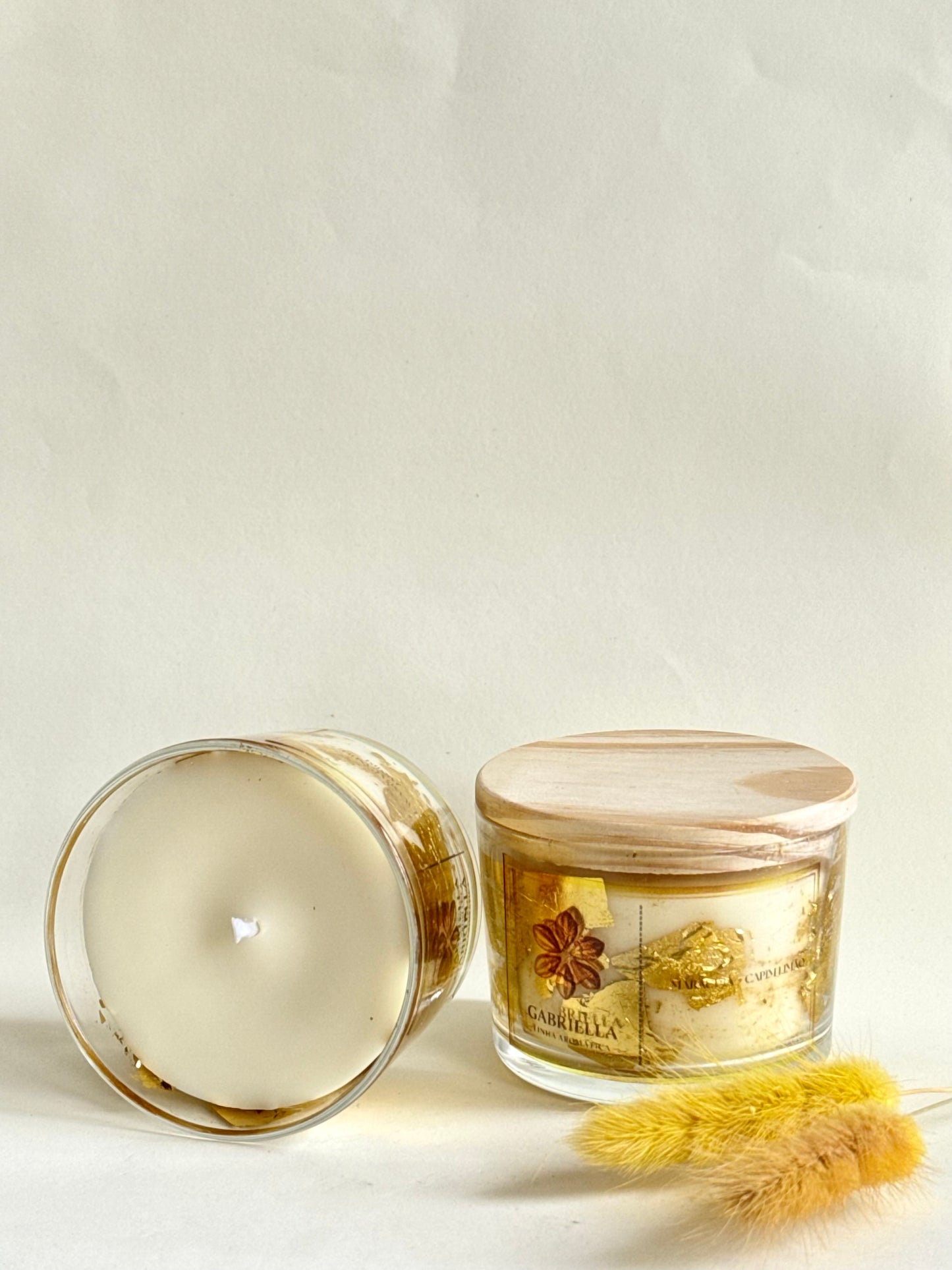 Vela aromática - Maracujá & Capim Limão